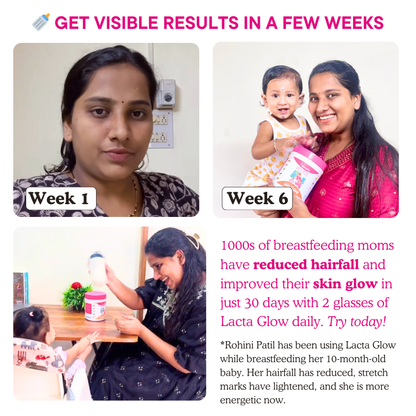 Lacta Glow Protein Shake (Stretchmark Healing + Better Lactation)