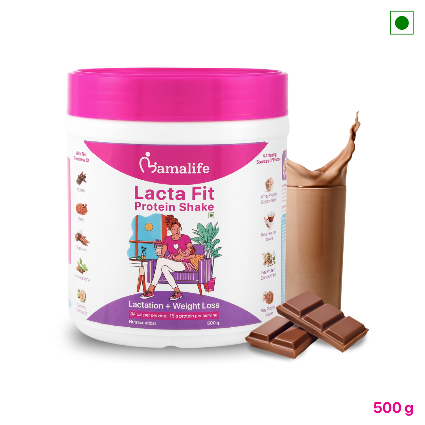 Lacta Fit Protein Shake (Postpartum Weight loss + Better Lactation)