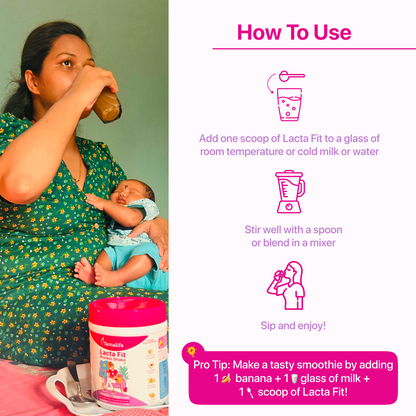 Lacta Fit Protein Shake (Postpartum Weight loss + Better Lactation)